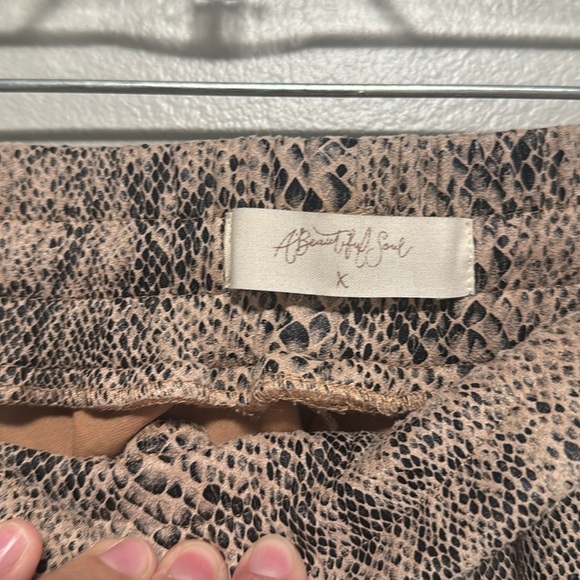 Stylish Snake Print Skirt - Picture 3 of 4